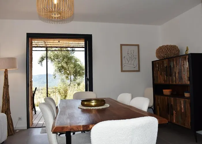 Bergerie Avec Piscine A Vue Maquis Villa *